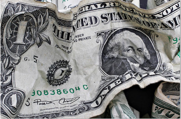  The dollar doesn't seem like such a sure bet in the face of economic uncertainty.